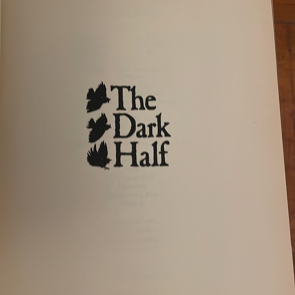 Vintage 1989 Stephen King The Dark Half hardcover book - Picture 7 of 15